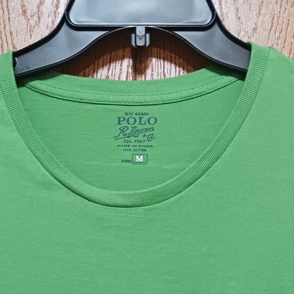 2 Polo (Ralph Lauren) T shirts (Brown/Green)-(Size M)-(Pre-owned)-$30.00 - Picture 8 of 8